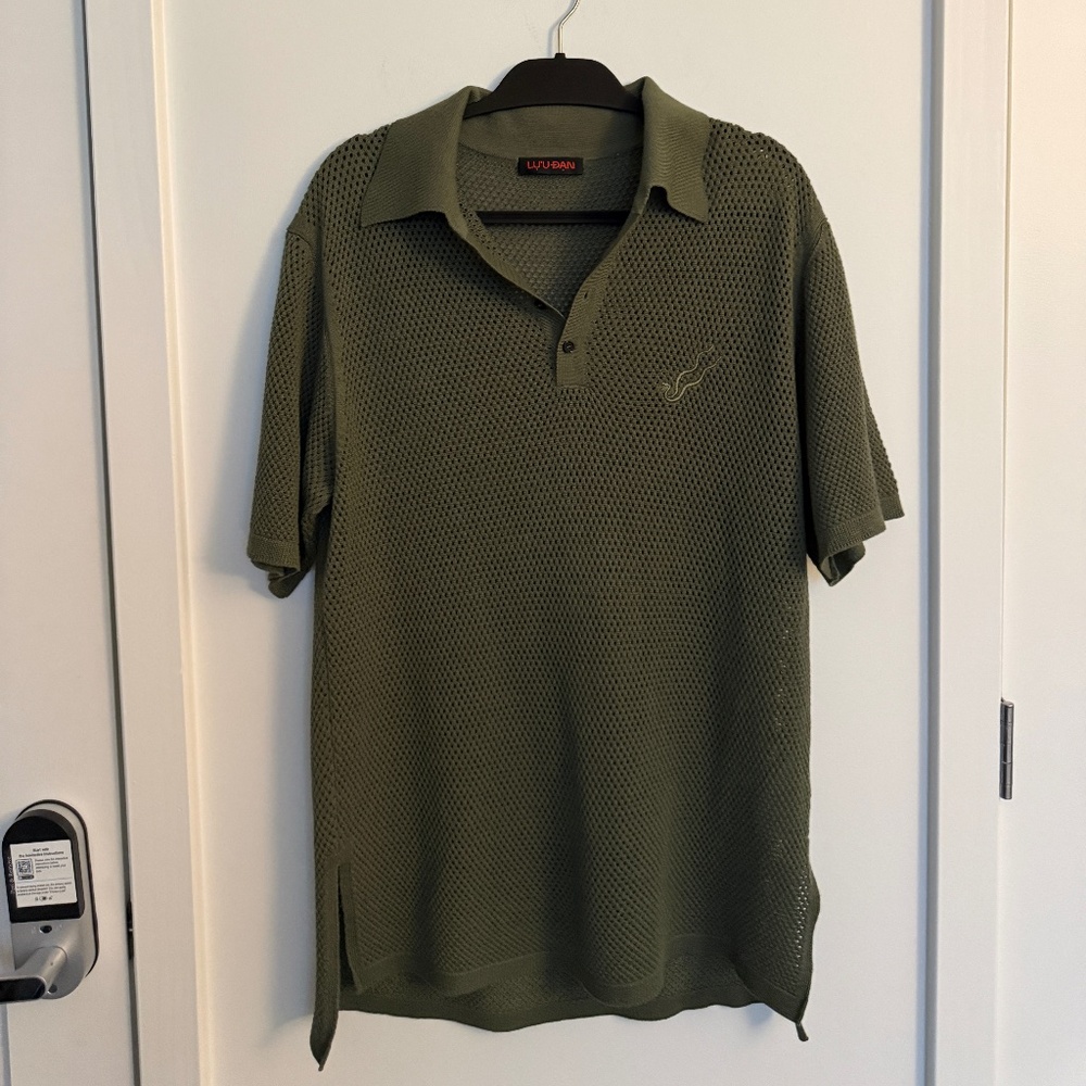 Martine Rose mesh polo